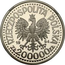 200000 złotych 1994 MW  ET "Zygmunt I Stary"