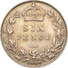 Sixpence 1906   