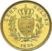 10 Gulden 1824  W 
