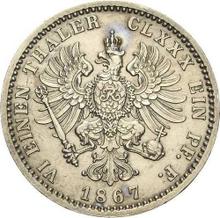 1/6 Thaler 1867 A  