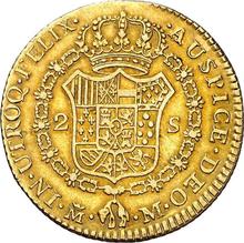 2 Escudos 1795 M M 