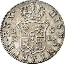 2 Reales 1801 M FA 