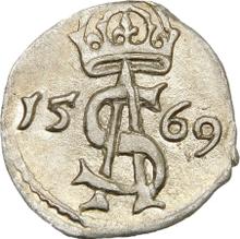 Double Denar 1569    "Lithuania"