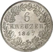 6 krajcarów 1847   