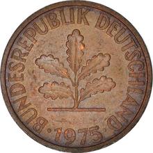 2 Pfennig 1975 F  
