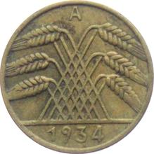 10 Reichspfennig 1934 A  