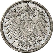 5 пфеннигов 1902 J  