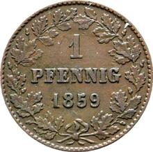1 Pfennig 1859   
