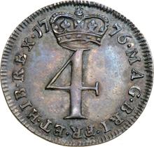 Fourpence (Groat) 1776   