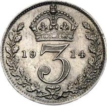 Threepence 1914   