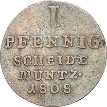 1 Pfennig 1808   