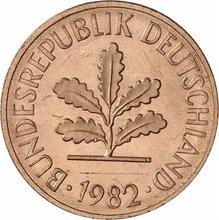 2 Pfennig 1982 J  