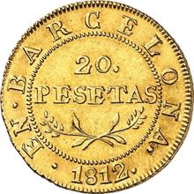 20 Pesetas 1812   