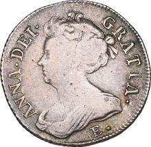 Shilling 1708 E *   "Second draped bust"