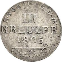3 Kreuzer 1805  L 