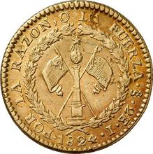 2 Escudos 1824 So I 