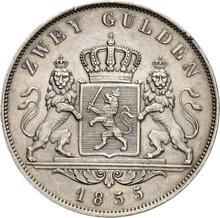 2 Gulden 1855   