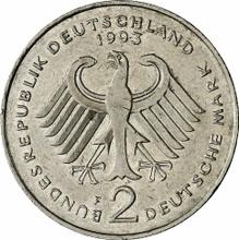2 Mark 1993 F   "Ludwig Erhard"