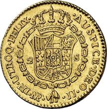 2 Escudos 1779 NR JJ 