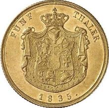 5 Thaler 1835   