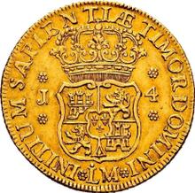 4 Escudos 1752 LM J 