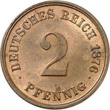 2 Pfennig 1876 E  