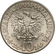 10 Zlotych 1959   JG "Nicolaus Copernicus"