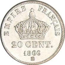 20 Centime 1866 BB  