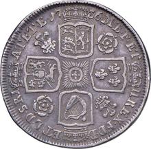 1 Schilling 1736    "Porträt in jungen Jahren"