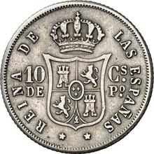 10 Centavos 1865   