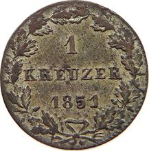 Kreuzer 1851   