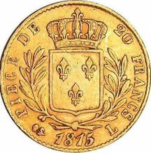 20 Francs 1815 L  