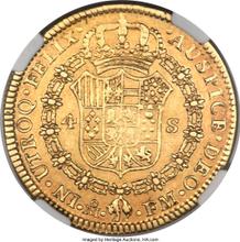 4 Escudos 1792 Mo FM 