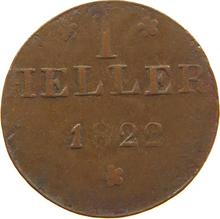 1 гелер 1822 F G.B. 