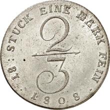 2/3 Thaler 1808   