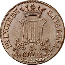 6 Cuartos 1836    "Catalonia"