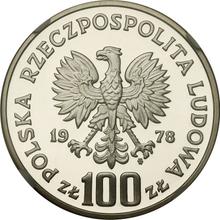100 Zlotych 1978 MW   "Elch"