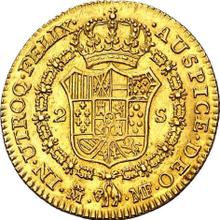 2 Escudos 1789 M MF 