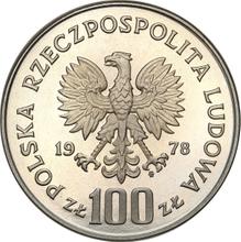 100 Zlotych 1978 MW   "Adam Mickiewicz" (Probe)