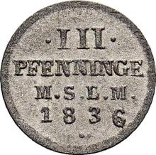 3 Pfennig 1836   