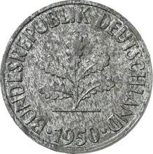 10 Pfennig 1950 F  