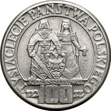 100 Zlotych 1960    "Mieszko and Dabrowka" (Pattern)