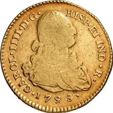2 Escudos 1798 P JF 