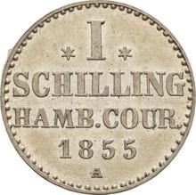 Shilling 1855 A  