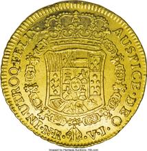 4 Escudos 1771 NR VJ 