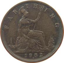 Farthing 1882 H  