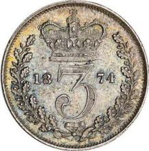 3 Pence 1874   