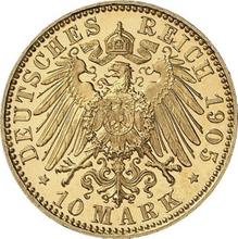 10 марок 1905 E   "Саксония"