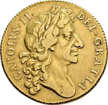 Two guinea 1678    "Second laureate bust"