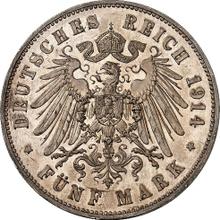 5 marek 1914    "Anhalt" (Próba)